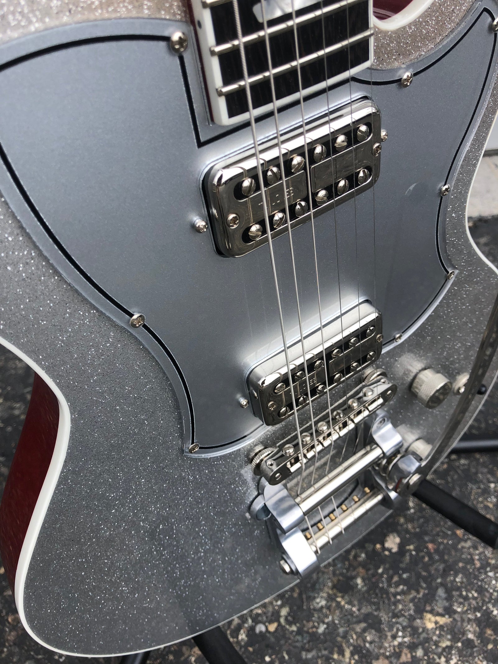 Kauer Guitars Starliner Express, Silver Sparkle - #1026-94