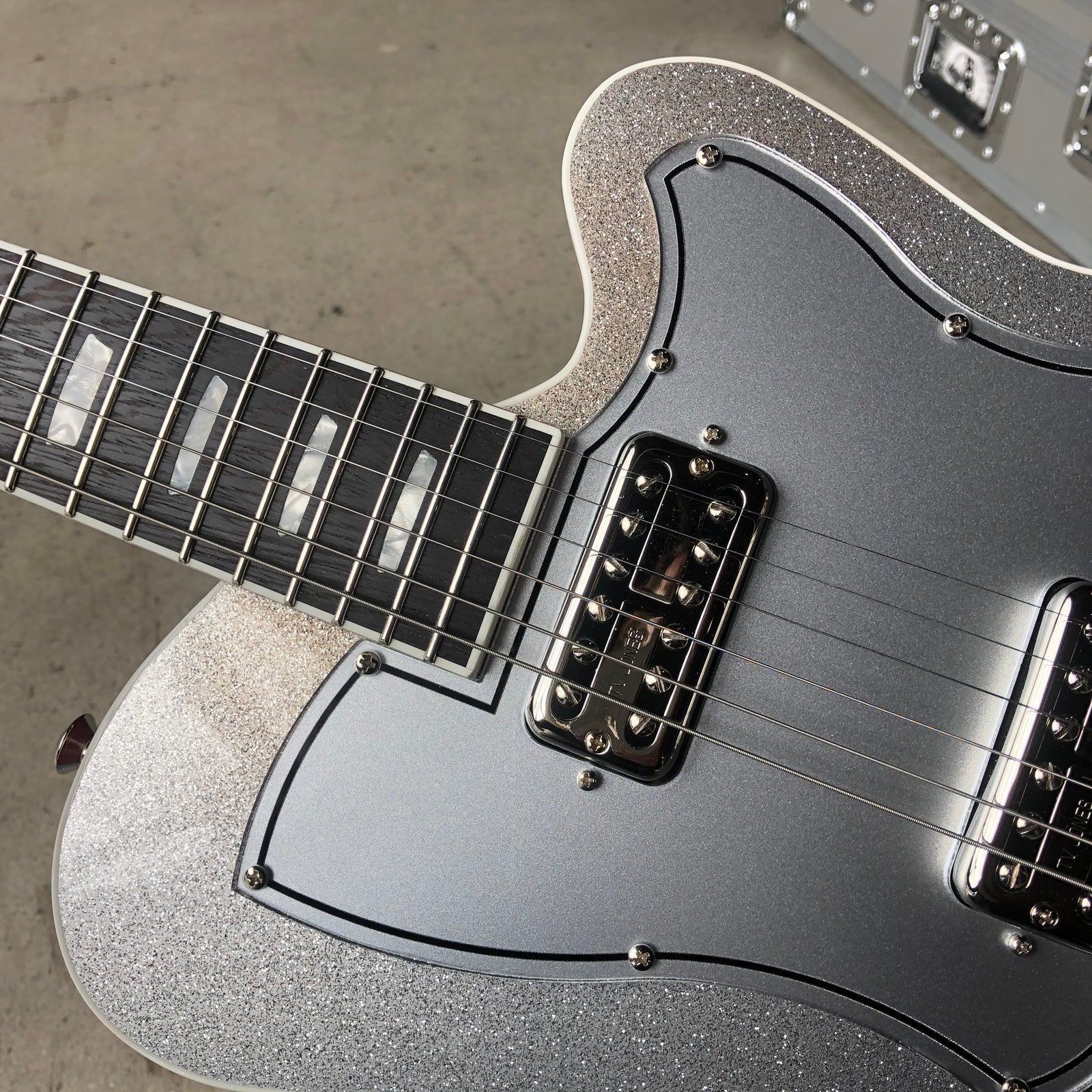 Kauer Guitars Starliner Express, Silver Sparkle - #1026-94