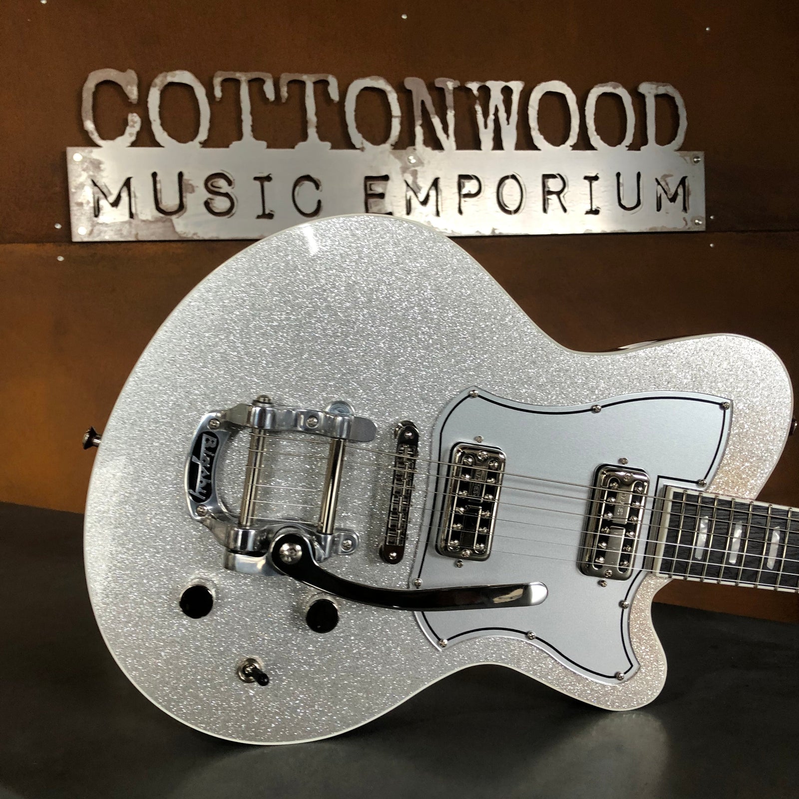 Kauer Guitars Starliner Express, Silver Sparkle - #1026-94