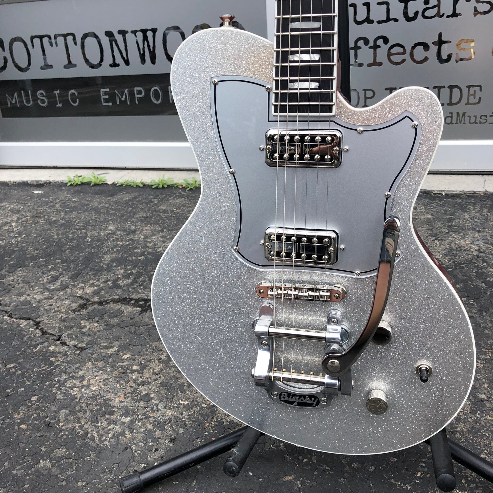 Kauer Guitars Starliner Express, Silver Sparkle - #1026-94