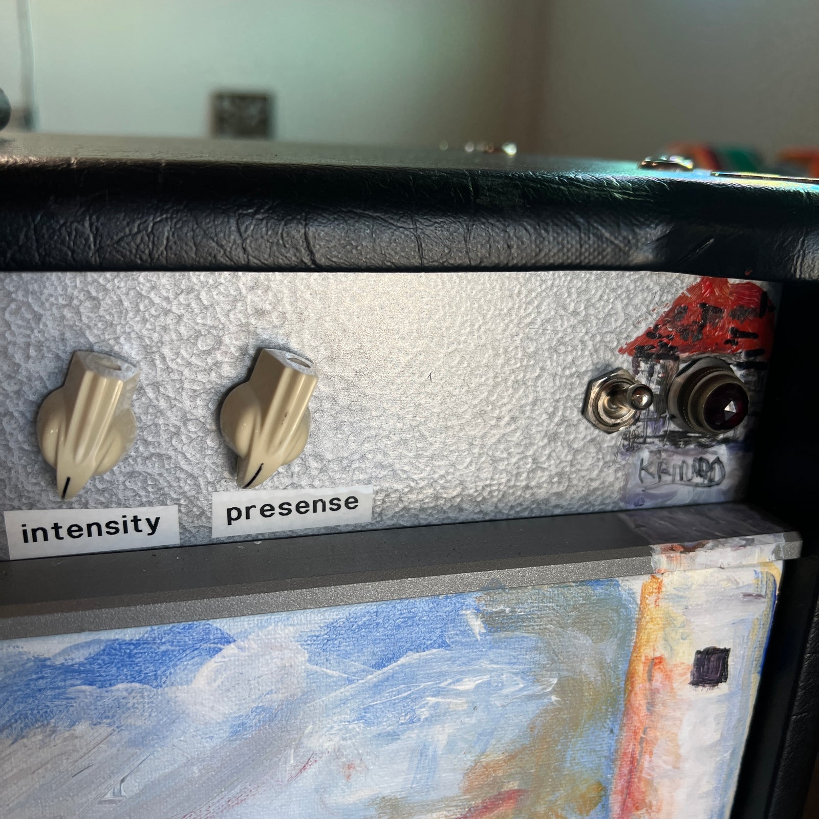 Krinard “Lighthouse” Dual‑Tremolo Head Scratch‑Built by Original Two Rock Founder Bill Krinard | Joey Landreth–Inspired | Original Lighthouse Artwork | 50 W 6L6