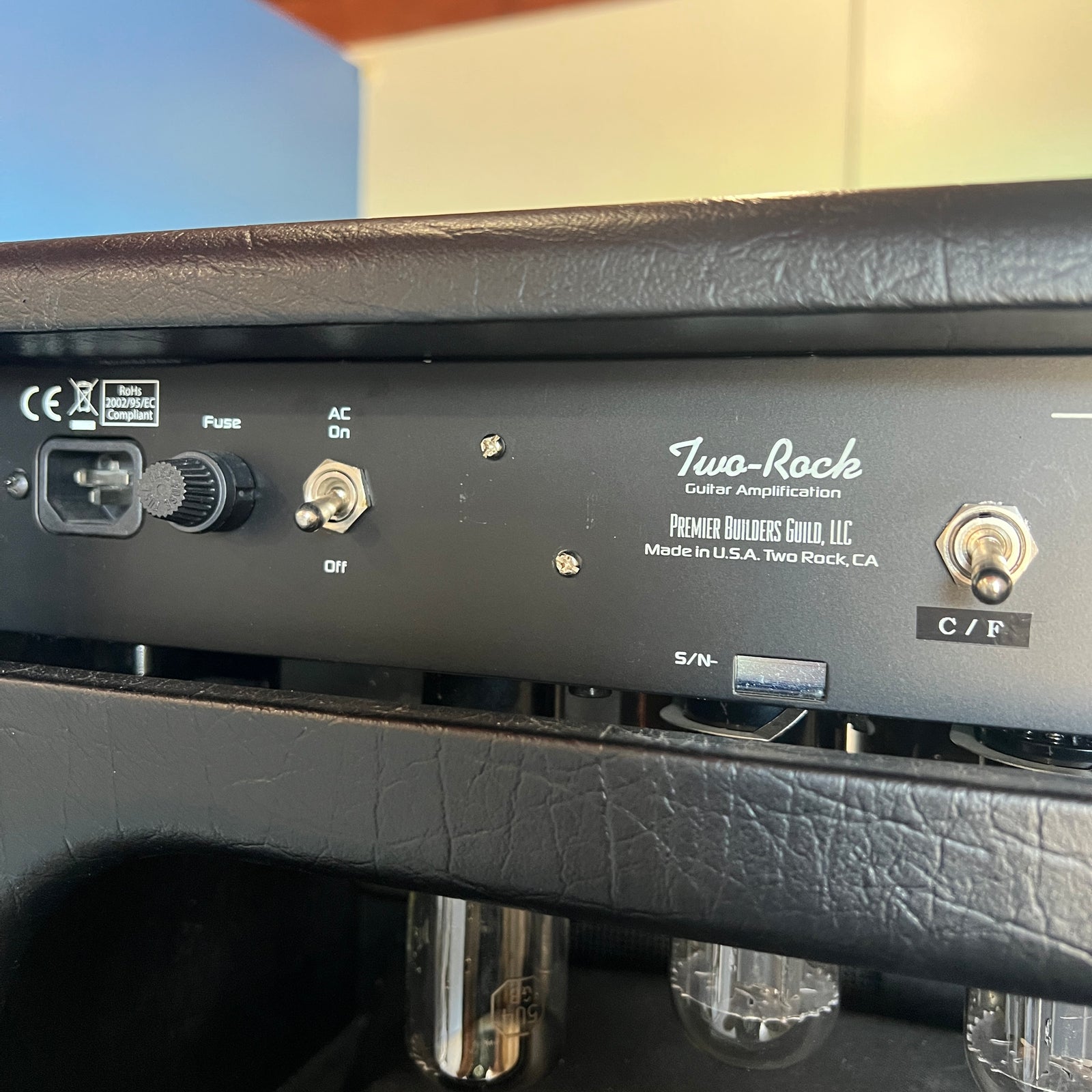 Krinard “Lighthouse” Dual‑Tremolo Head Scratch‑Built by Original Two Rock Founder Bill Krinard | Joey Landreth–Inspired | Original Lighthouse Artwork | 50 W 6L6