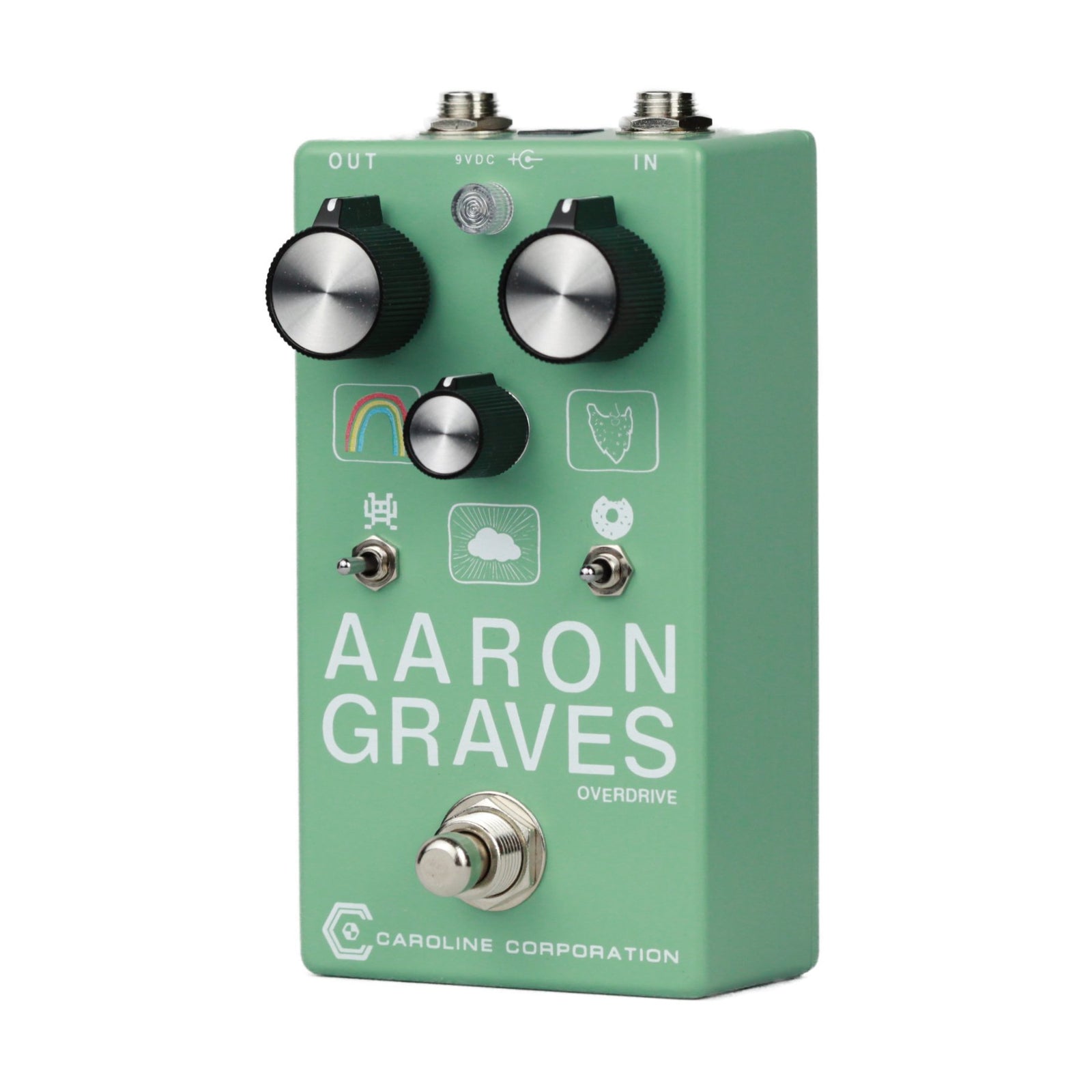 Caroline Guitar Aaron Graves Overdrive | Versatile Preamp & Drive Pedal