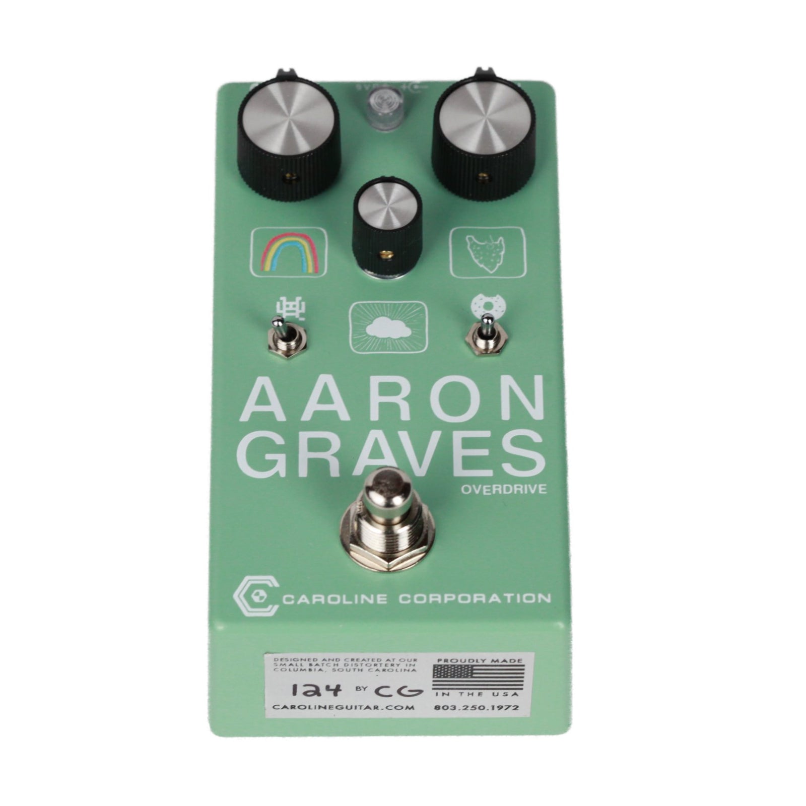 Caroline Guitar Aaron Graves Overdrive | Versatile Preamp & Drive Pedal