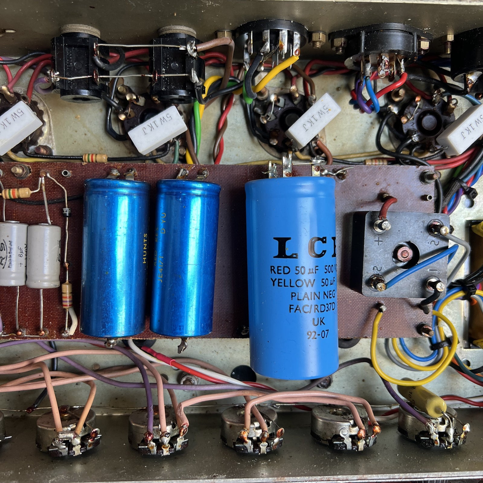 Vintage 1969 Marshall Super PA 100W Amplifier Head (SP / 1619A) – Super Lead Modded