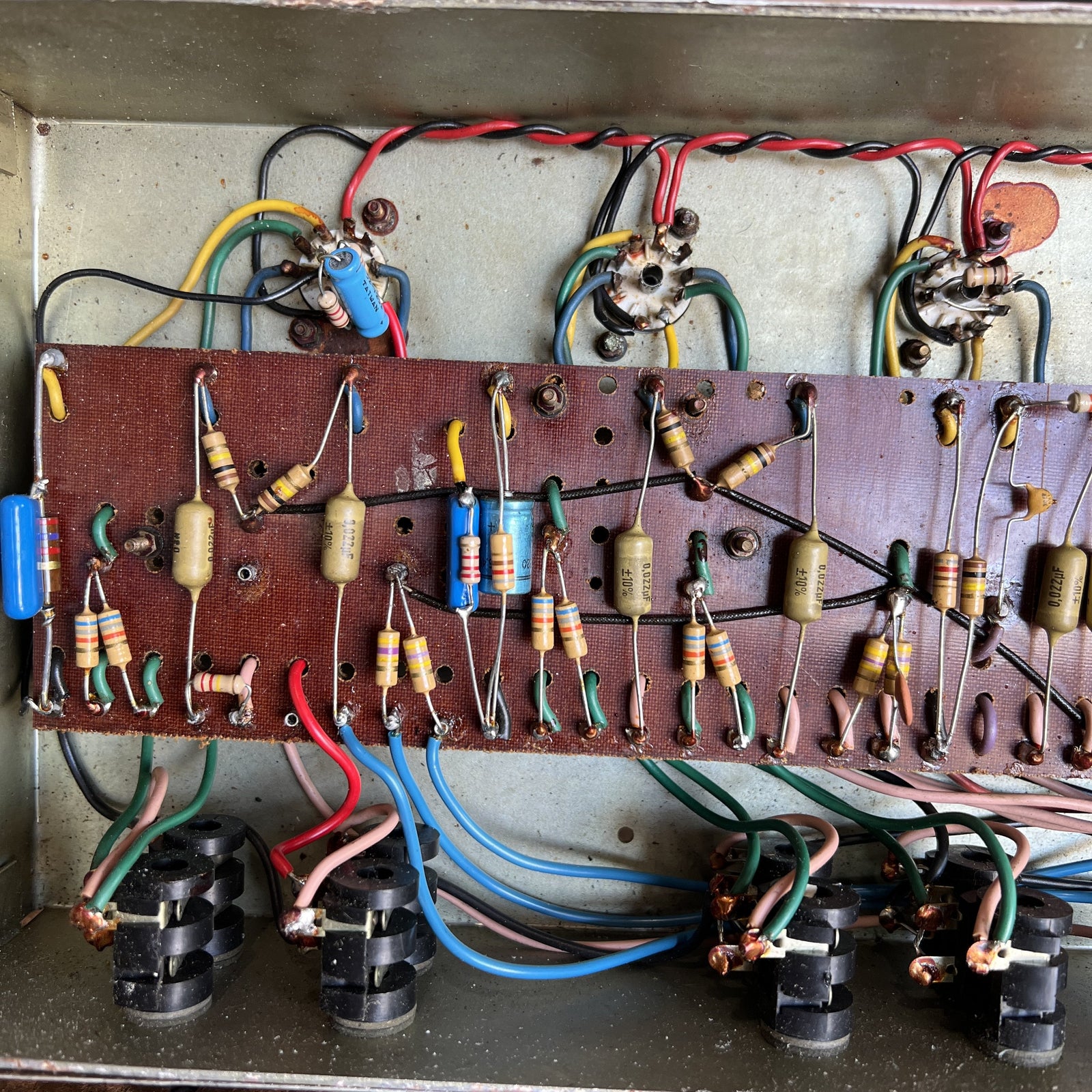 Vintage 1969 Marshall Super PA 100W Amplifier Head (SP / 1619A) – Super Lead Modded