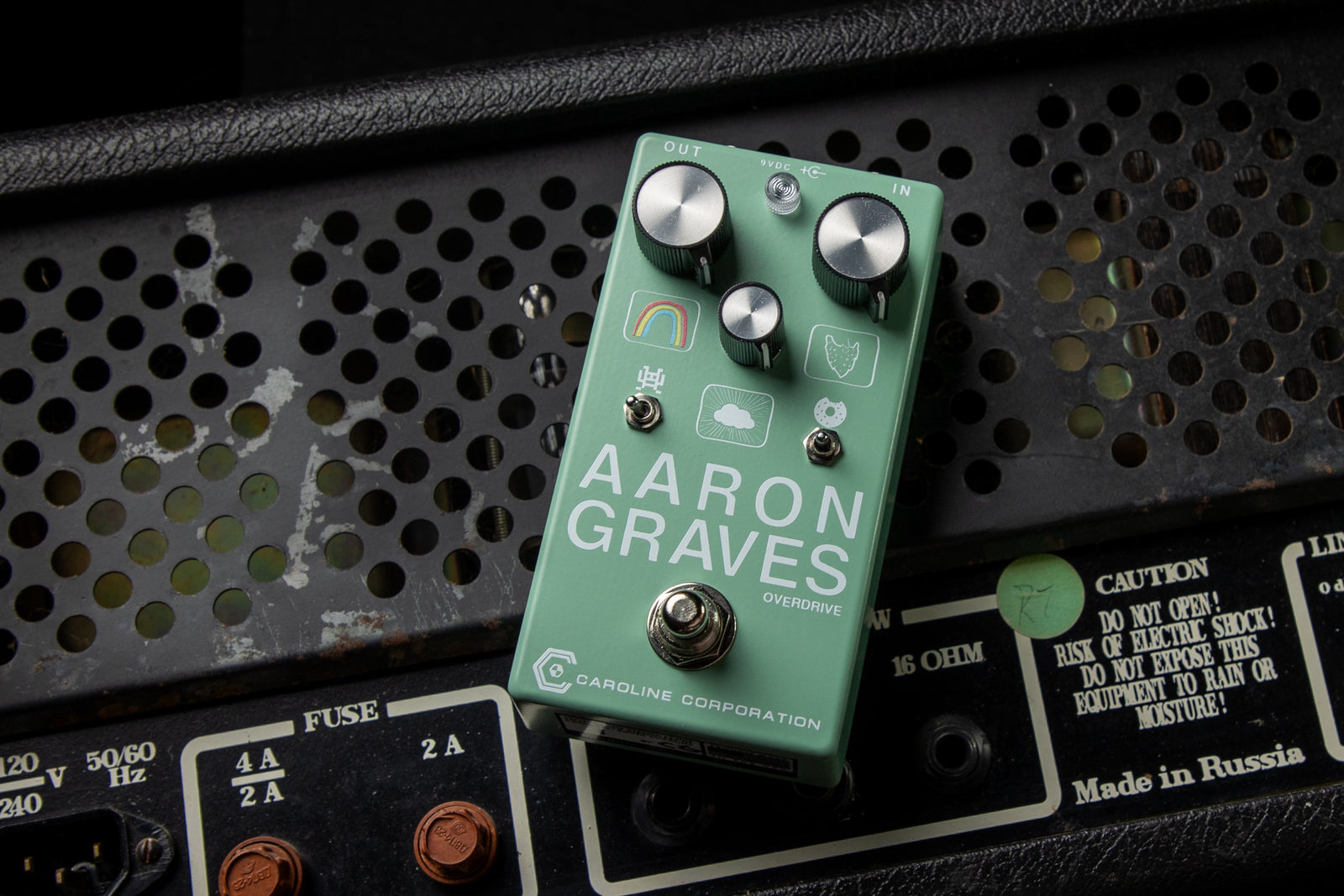 Caroline Guitar Aaron Graves Overdrive | Versatile Preamp & Drive Pedal