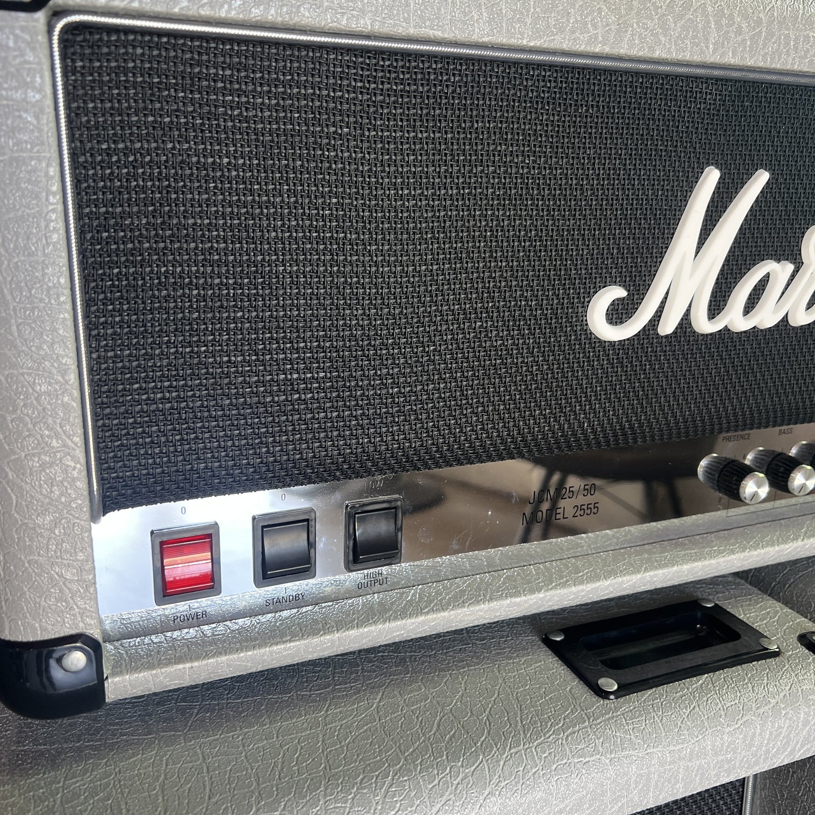 Marshall 2555X Silver Jubilee 100-Watt Full Stack with Dual 2551BV 4x12 Cabinets (UK Made)