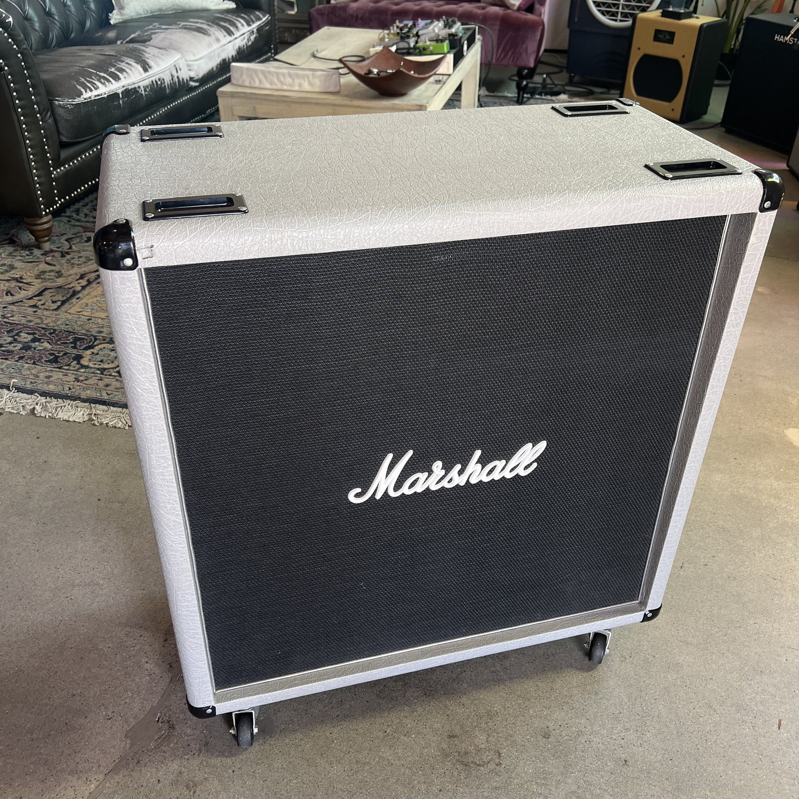 Marshall 2555X Silver Jubilee 100-Watt Full Stack with Dual 2551BV 4x12 Cabinets (UK Made)