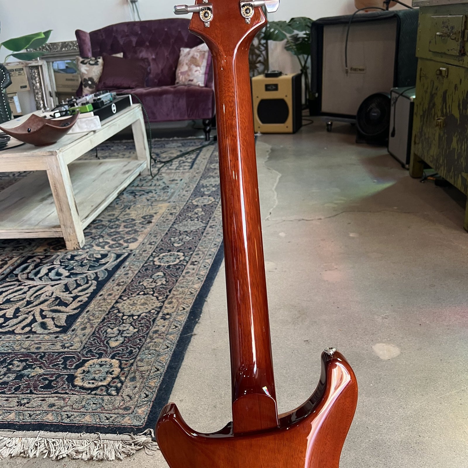 2013 PRS P22 / Custom 22 Piezo Stoptail 10-Top - Orange Tiger