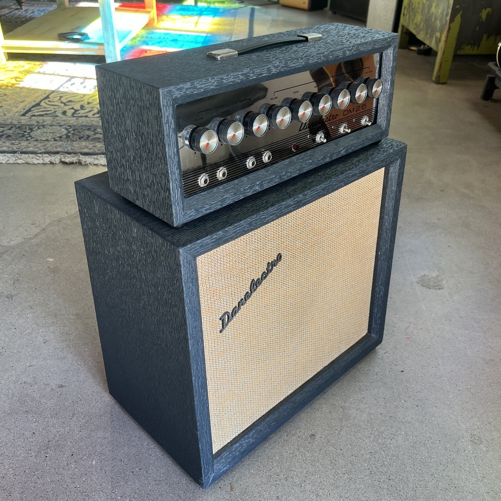 1965 Danelectro DM25 Guitar Amplifier - Head / Cabinet