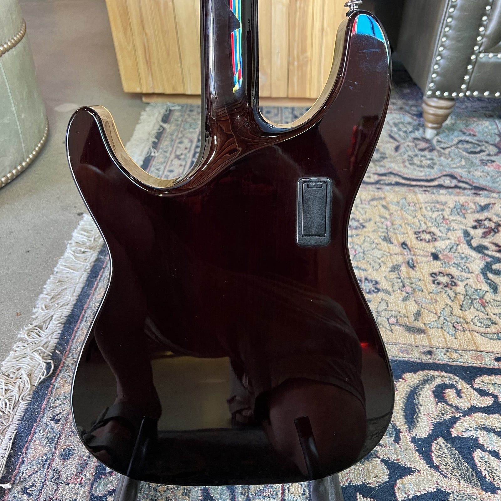 2006 Schecter Diamond Series C-1 E/A Semi-Hollow Hybrid Guitar – Dark Vintage Sunburst