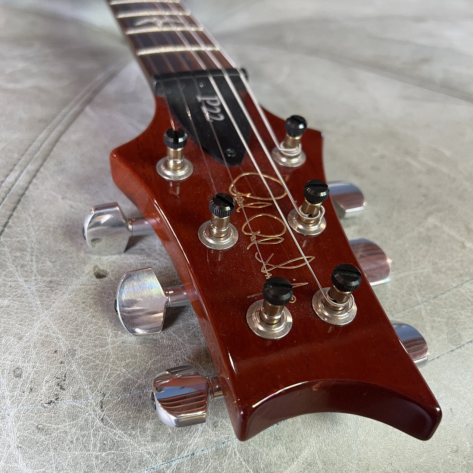 2013 PRS P22 / Custom 22 Piezo Stoptail 10-Top - Orange Tiger