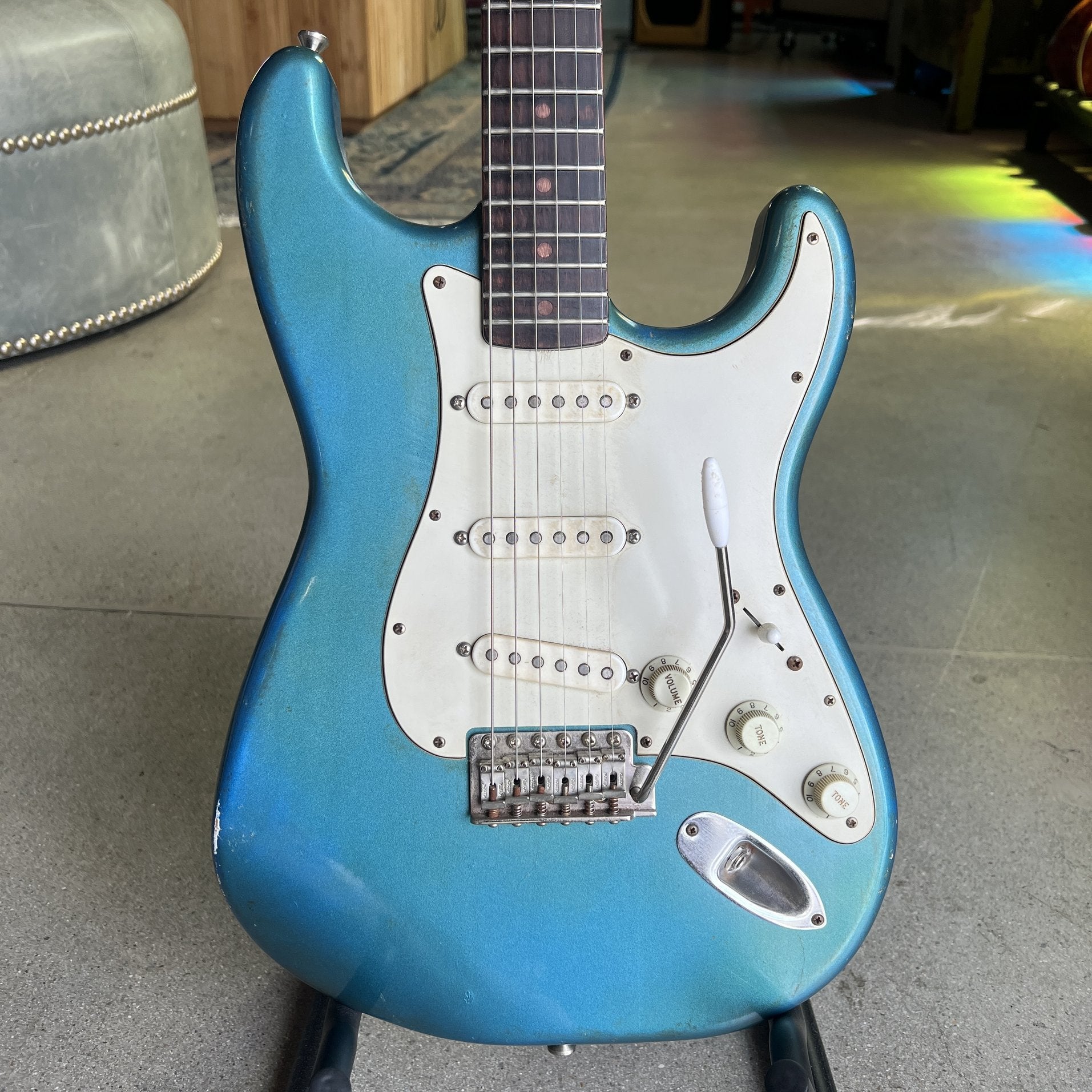 Revelator Guitars - '60 SuperKing S-Style - Lake Placid Blue Metallic Nitro