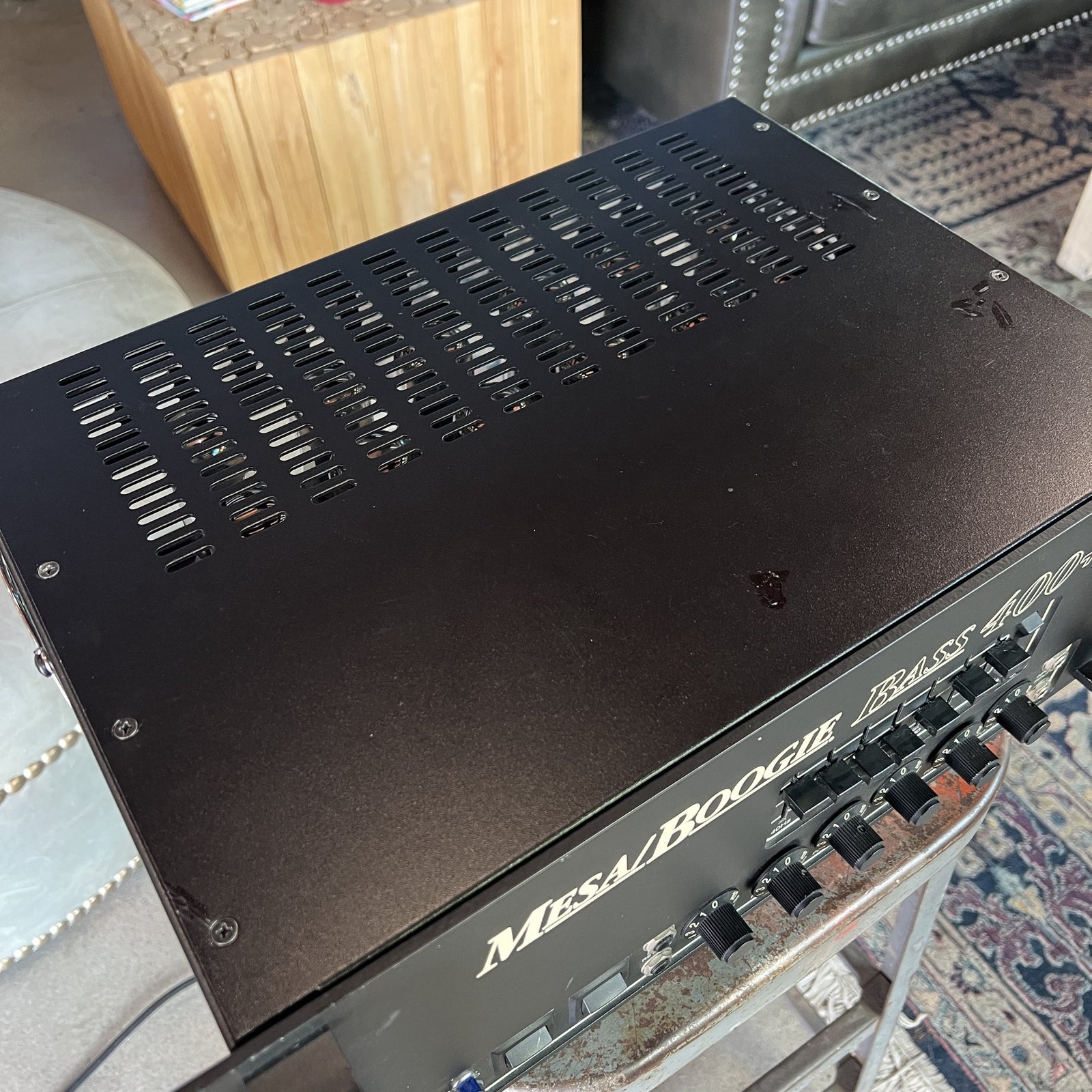Mesa/Boogie Bass 400+ Rackmount Tube Bass Amplifier (Excellent Condition)