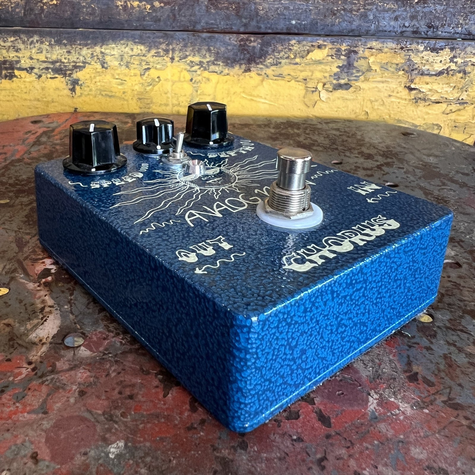 Analogman Stereo Chorus Pedal with Custom Mix Knob & Depth Toggle