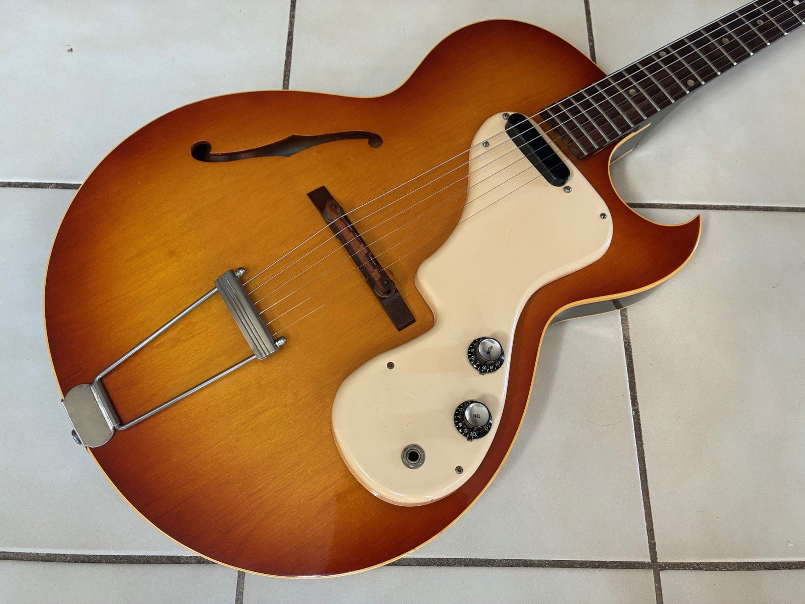 Vintage 1966 Epiphone Granada E444TC Archtop Guitar - Rare