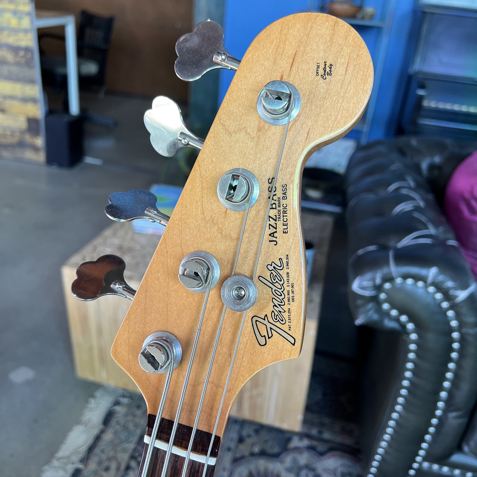 1994 Fender American Vintage '62 Jazz Bass Reissue – Rare "Stack-Knob" Edition (Sunburst/Rosewood)