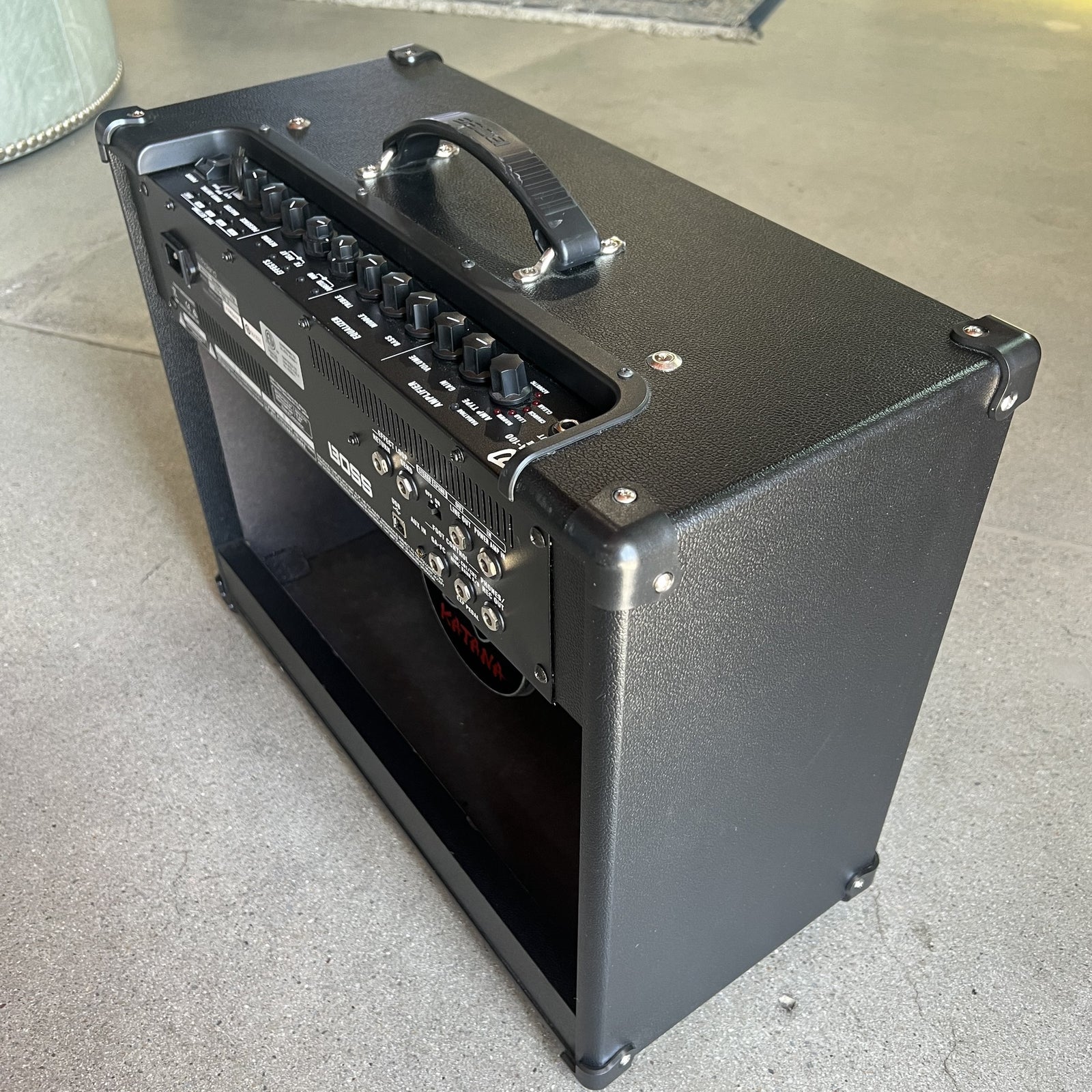 Boss Katana-100 MkII 100W 1x12" Combo Amp - Excellent w/ GA-FC Footswitch & Cover