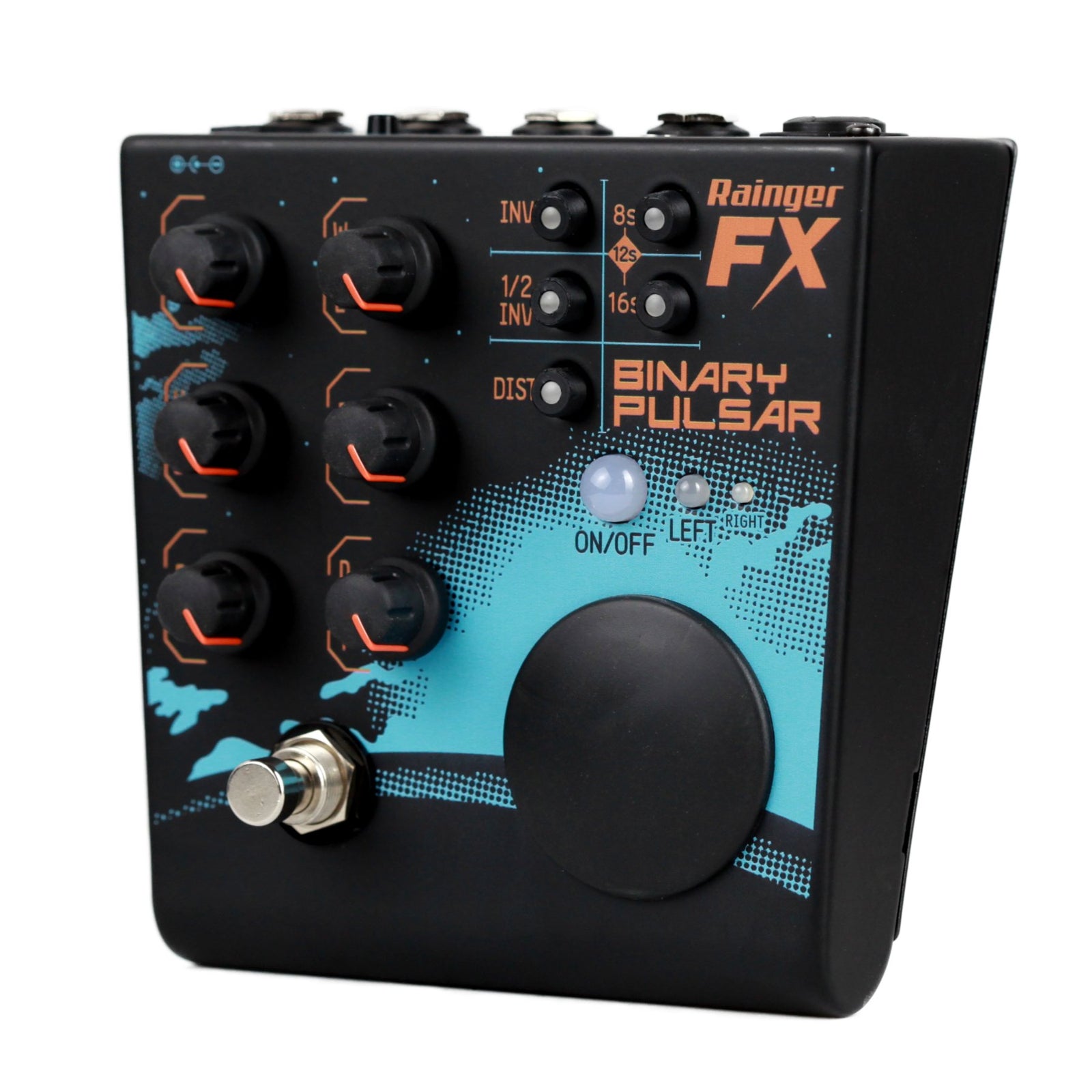 Rainger FX Binary Pulsar Stereo Sidechain, Panner & Tremolo Pedal