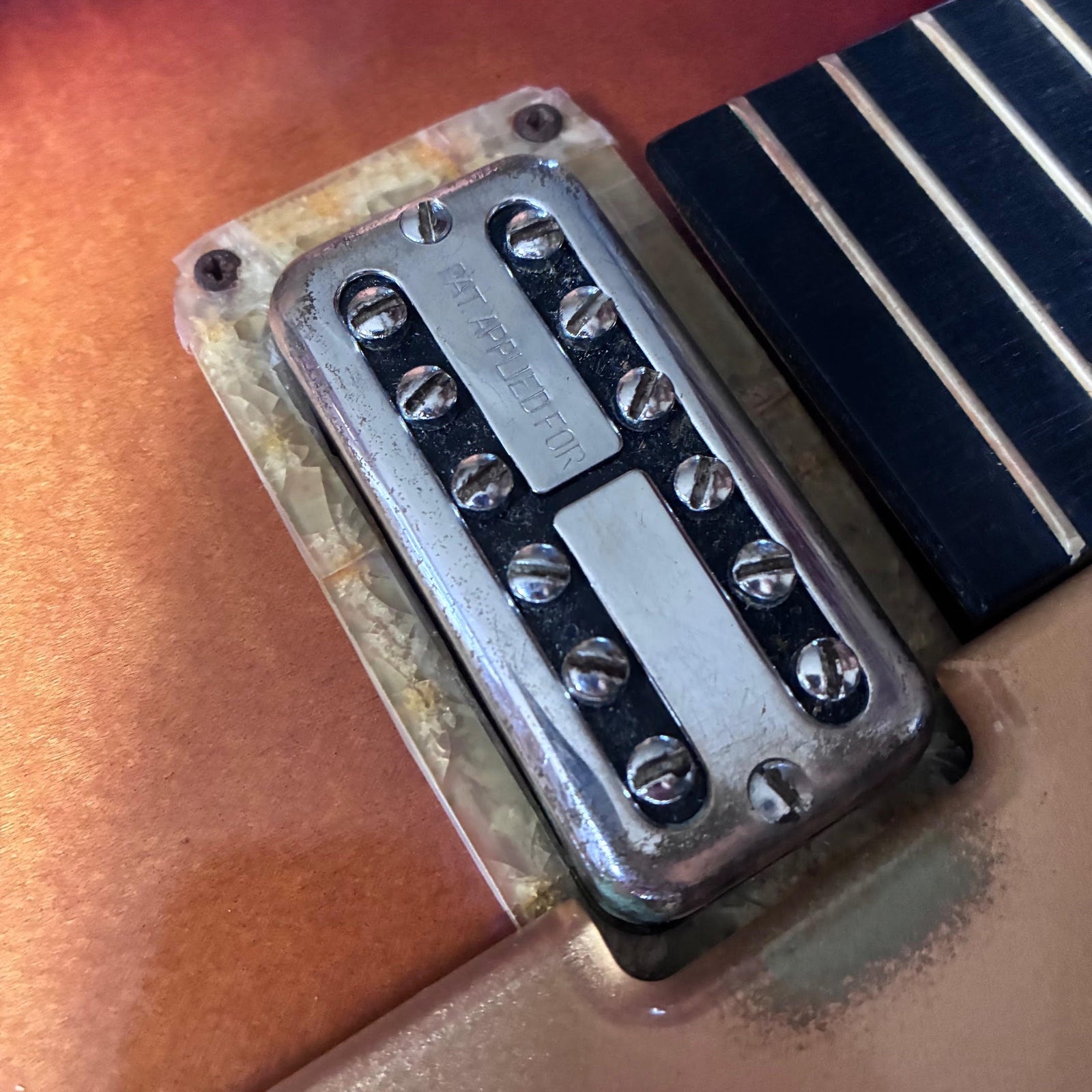 Vintage 1958 Gretsch Anniversary Guitar Patent Pending Pickup