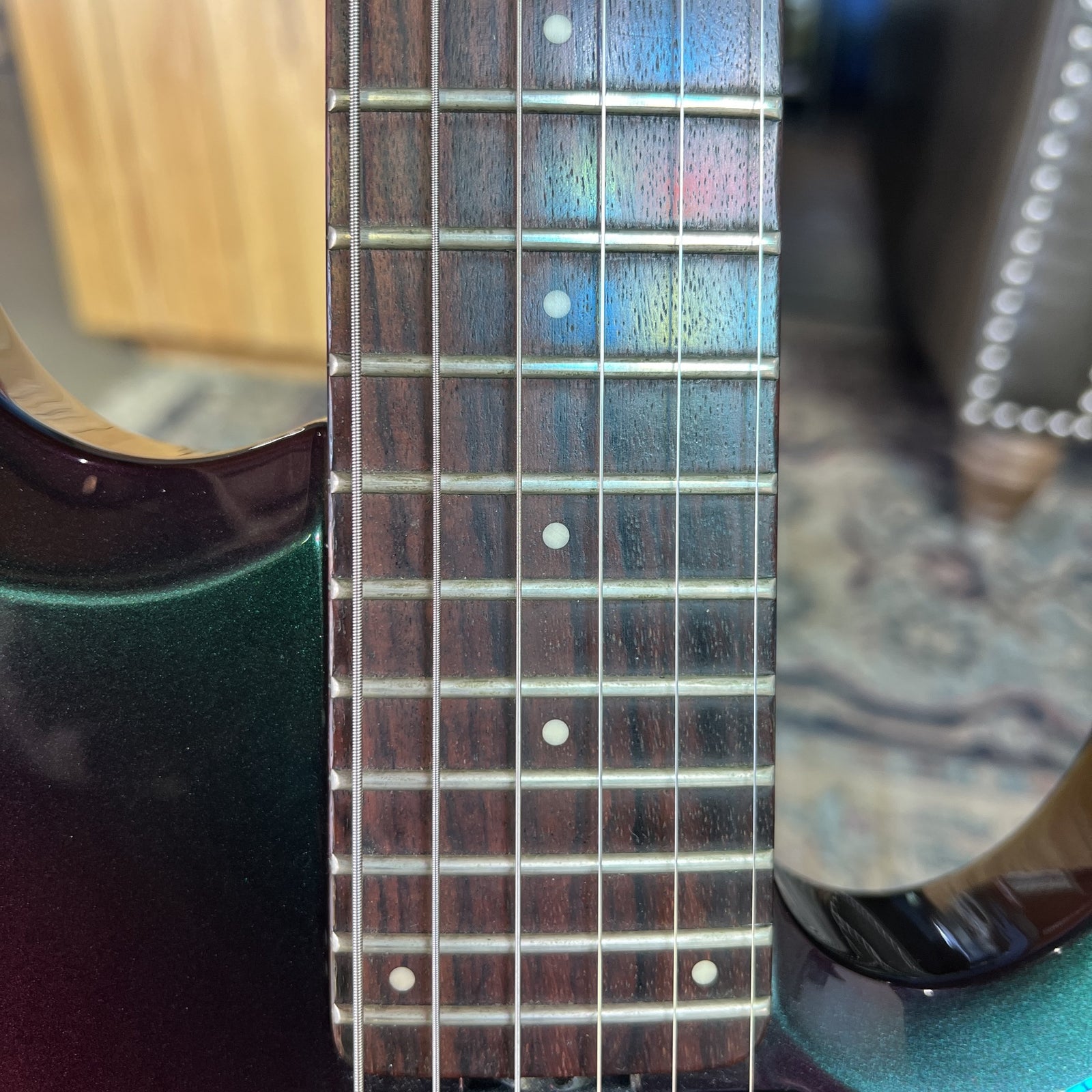 2001 Ernie Ball Music Man John Petrucci JP6 (First-Year Production) – Mystic Dream