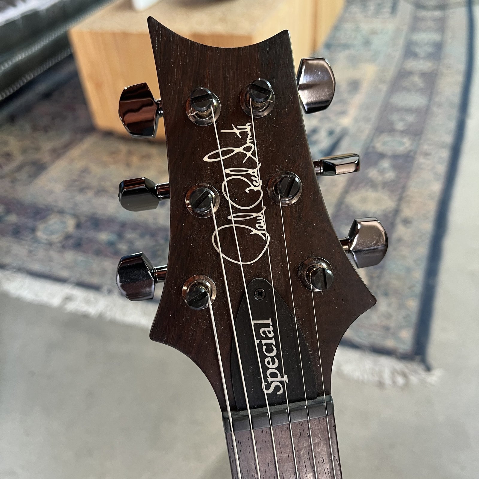 PRS Special Wood Library Brazilian Neck 10 Top - 2019 - Blood Orange