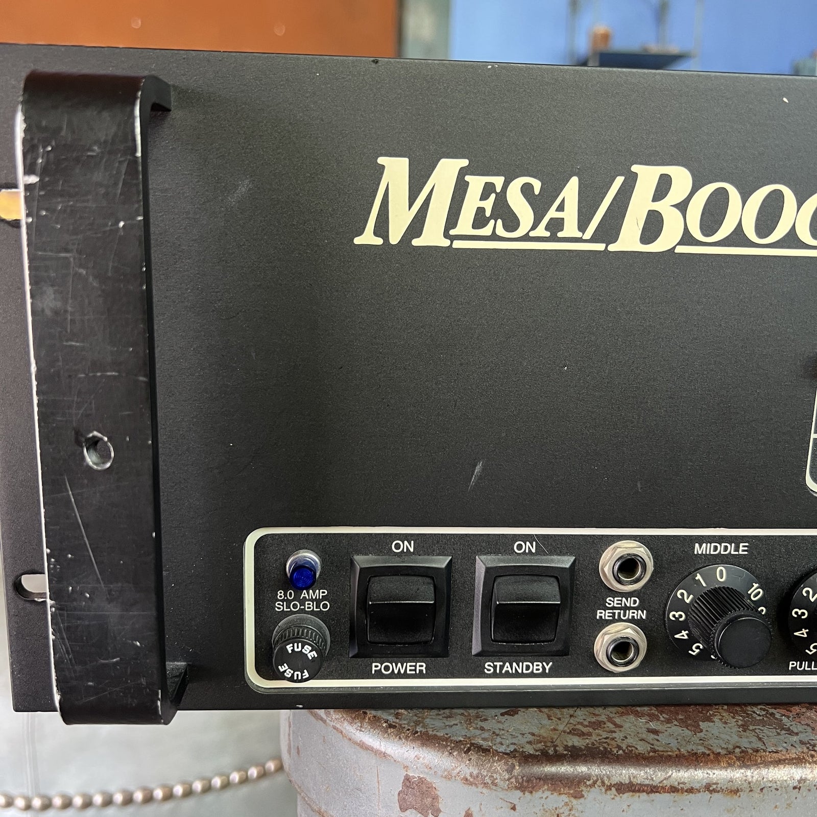 Mesa/Boogie Bass 400+ Rackmount Tube Bass Amplifier (Excellent Condition)