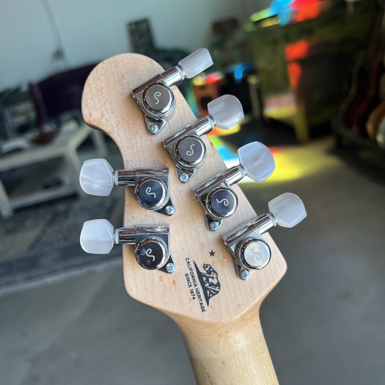 2020 Music Man Axis Super Sport HH Hardtail - Natural Quilt