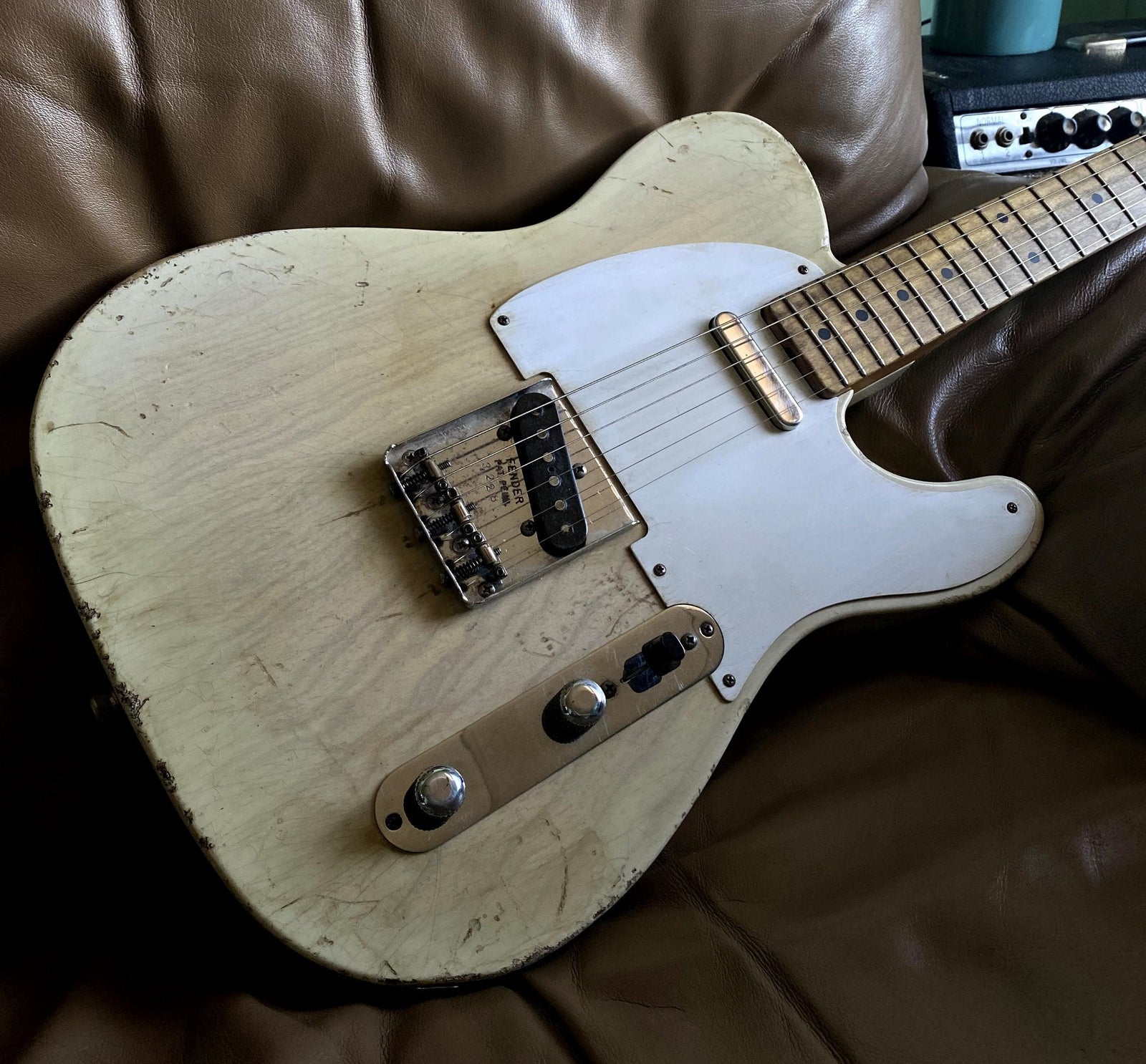 Revelator Guitars - '57 RetroSonic T-Style - White Guard - White Blonde