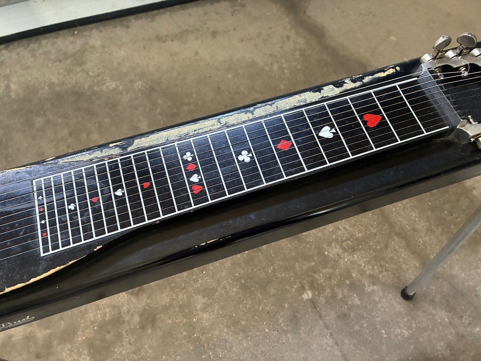 Vintage 1960’s Sho-Bud Maverick Pedal Steel Guitar Patent Pending Grover Tuners