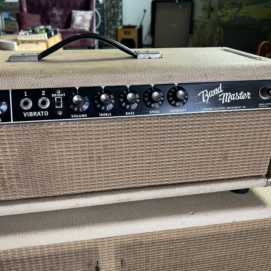 Vintage 1964 Fender Bandmaster w/2x12 Cabinet - Blonde