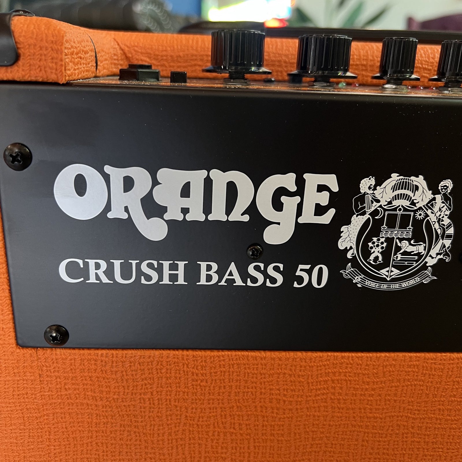 Mint Condition Orange Crush Bass 50 – 50-Watt 1x12" Analog Bass Combo Amplifier