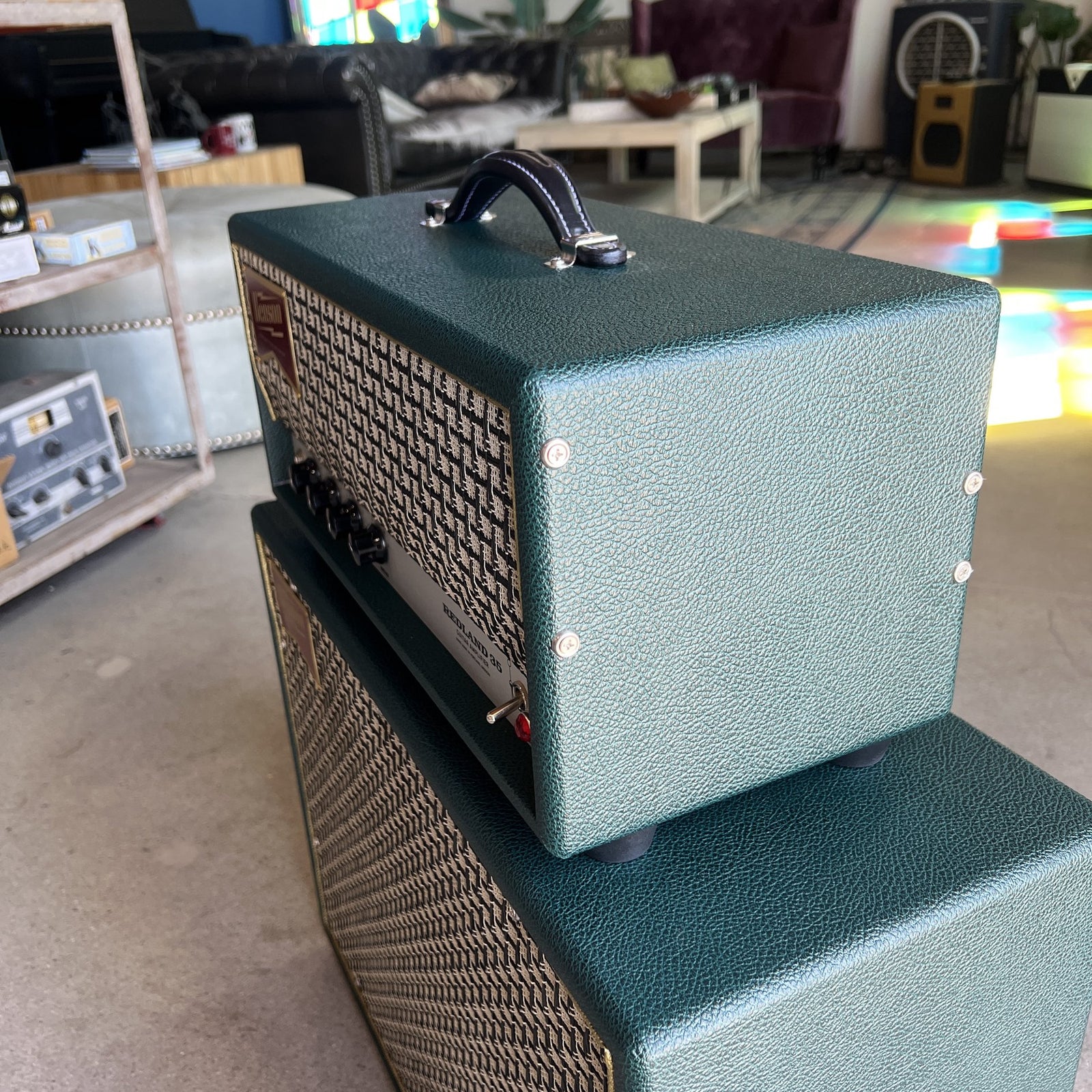 Benson Amps Redland 35 Tube Amplifier Head Green