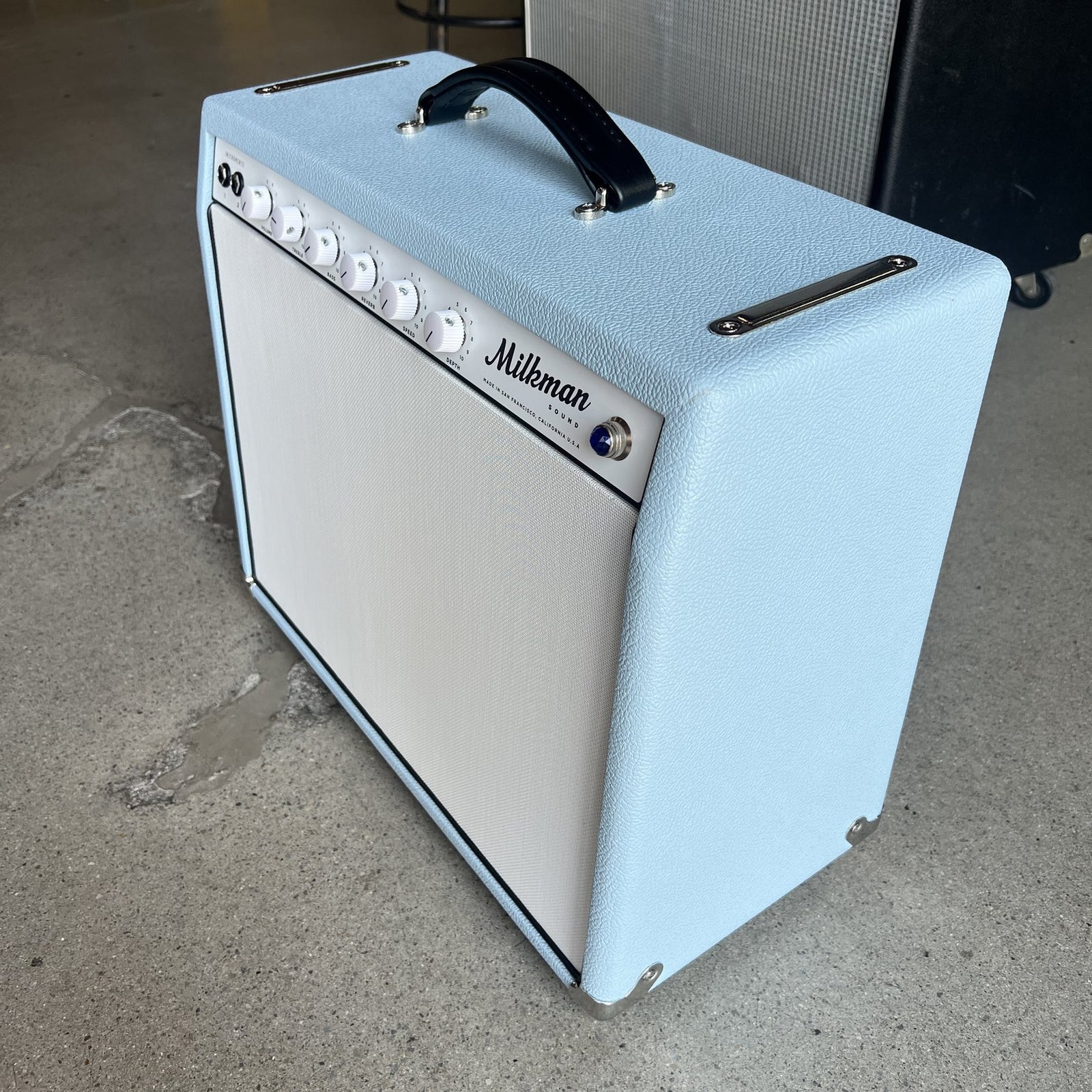 Milkman Sound 20W Creamer, Powder Blue, Jupiter 12-LA Alnico 5