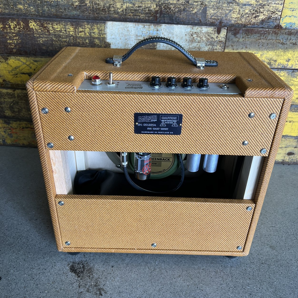 Benson Amps Nathan Junior Combo - Tweed / Oxblood