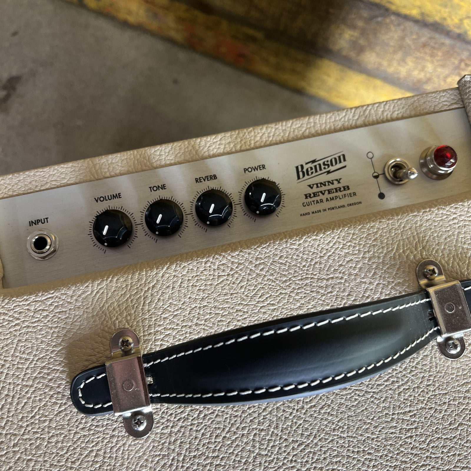 Benson Amps Vinny Reverb Combo - Blonde / Oxblood