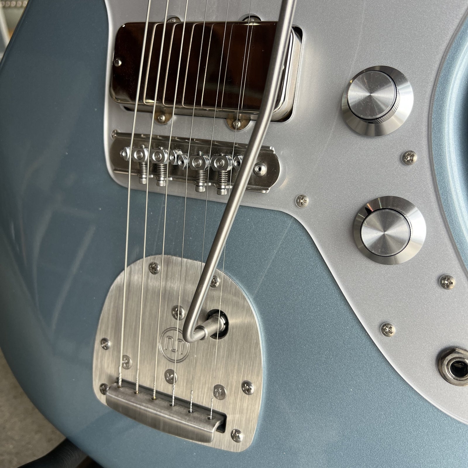Curtis Novak Thunderbird Pickups and Mastery OMV Kit on Jazzmaster