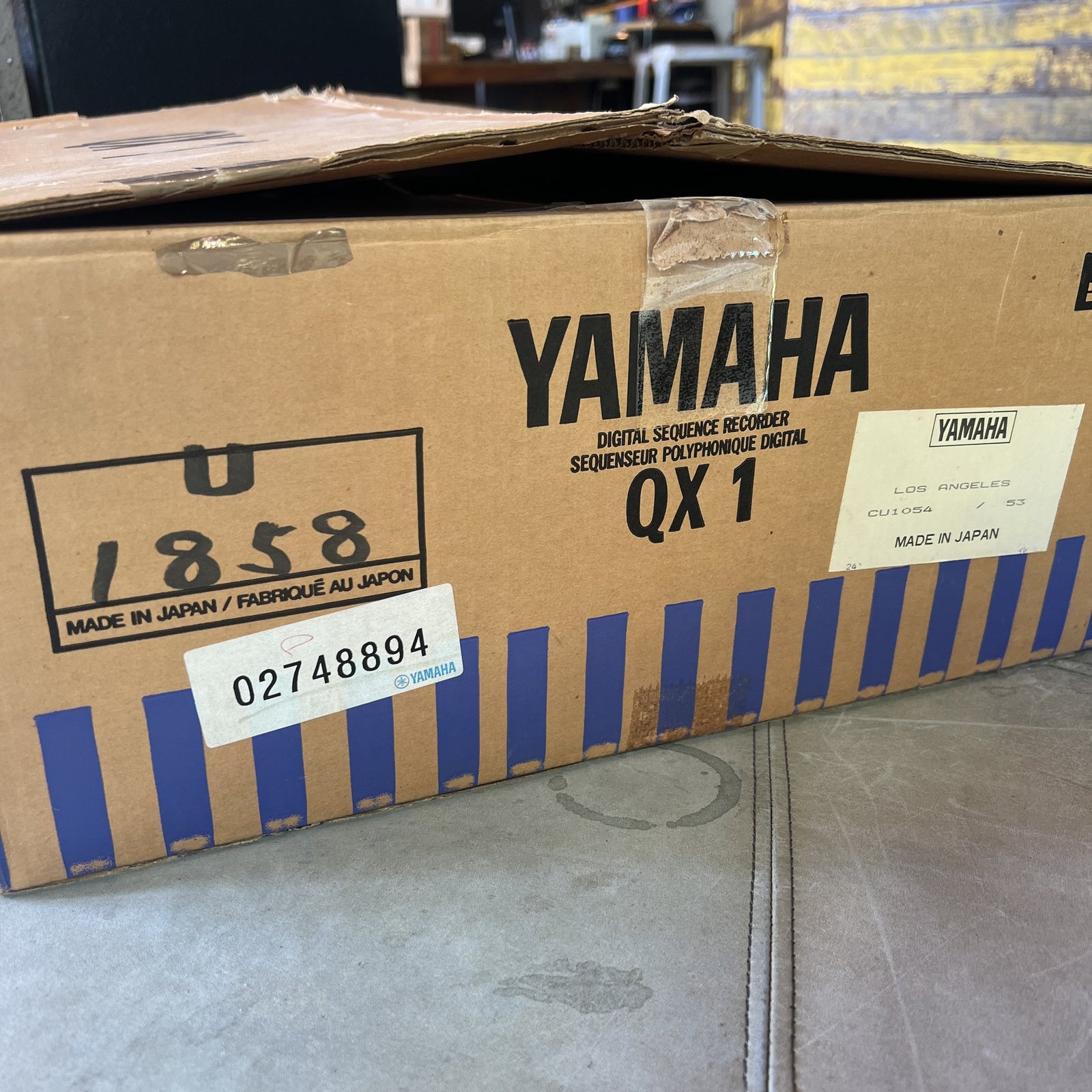 Yamaha QX1 Digital Sequence Recorder