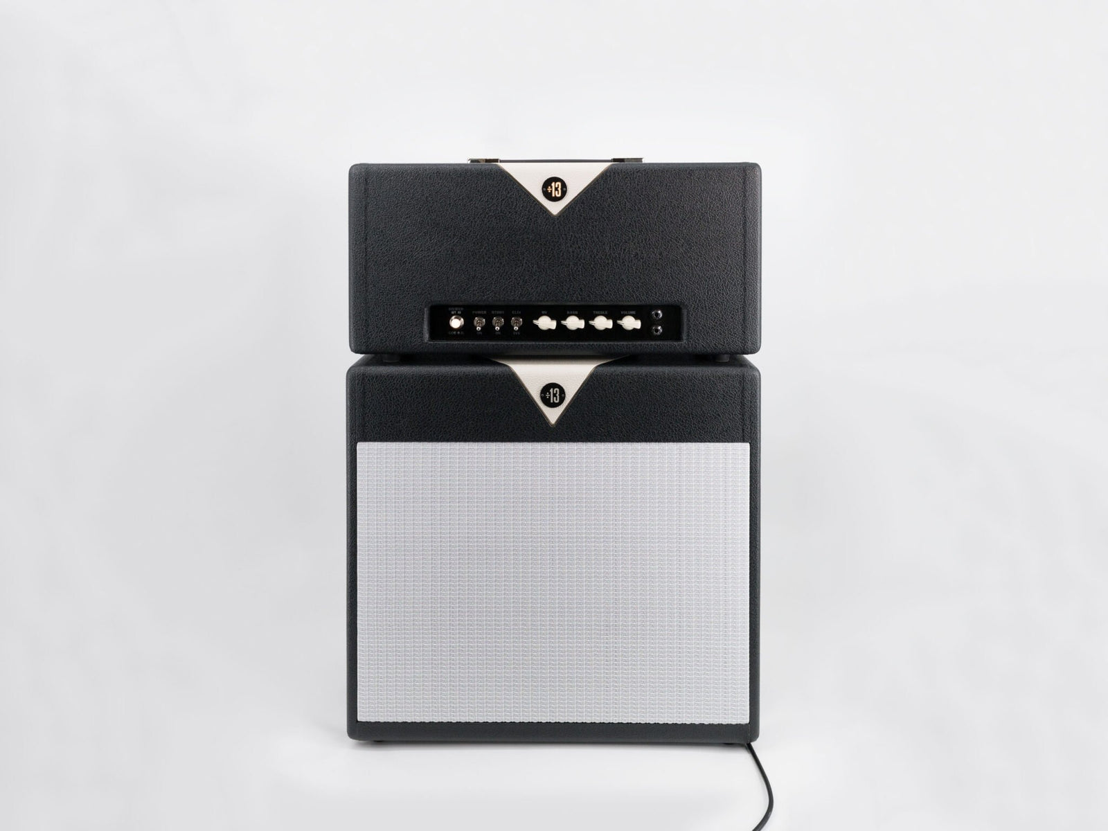 Divided by 13 CCC 9/15 Head - Black Bronco Tolex / Cream V