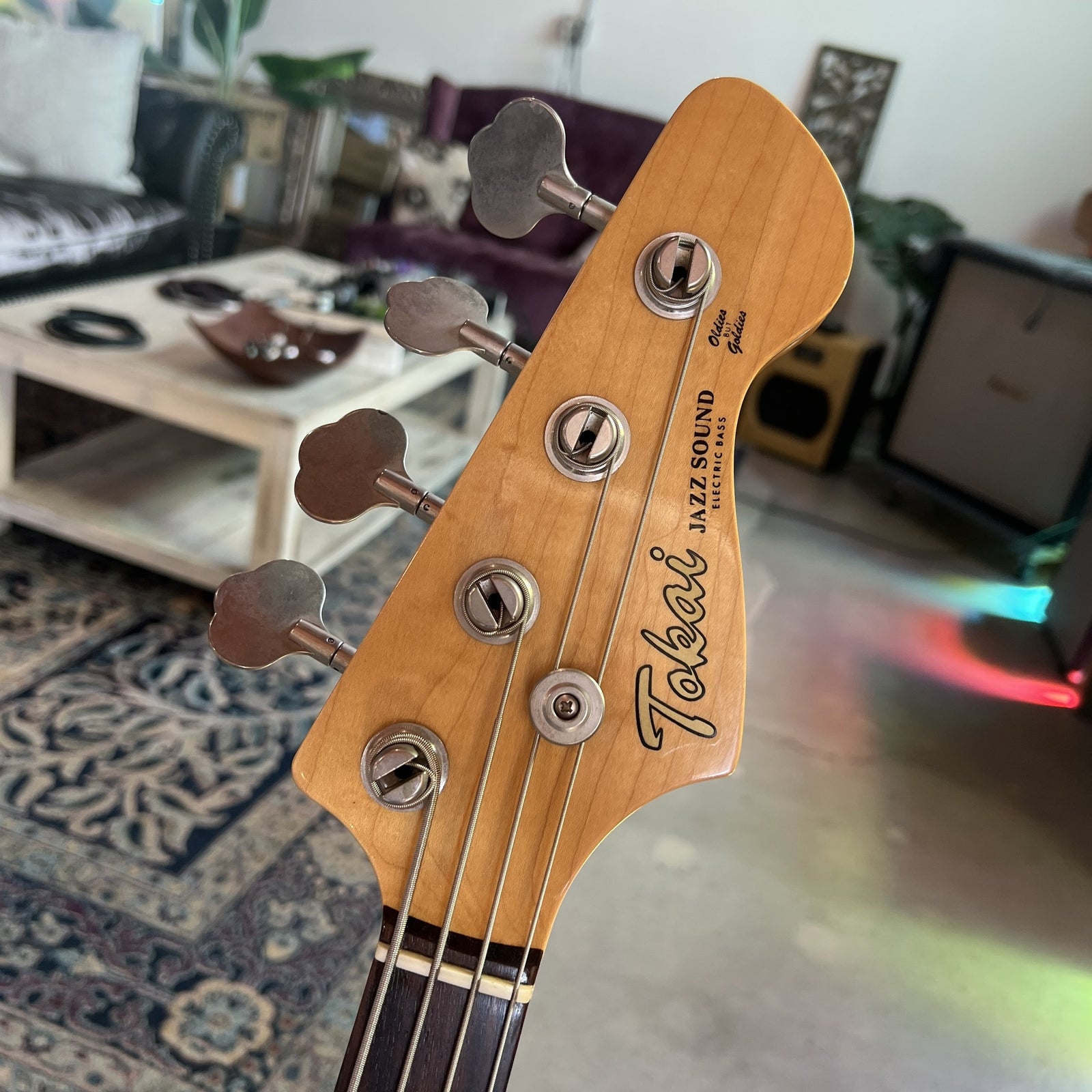 2002 Tokai Jazz Sound Bass Guitar - Sunburst