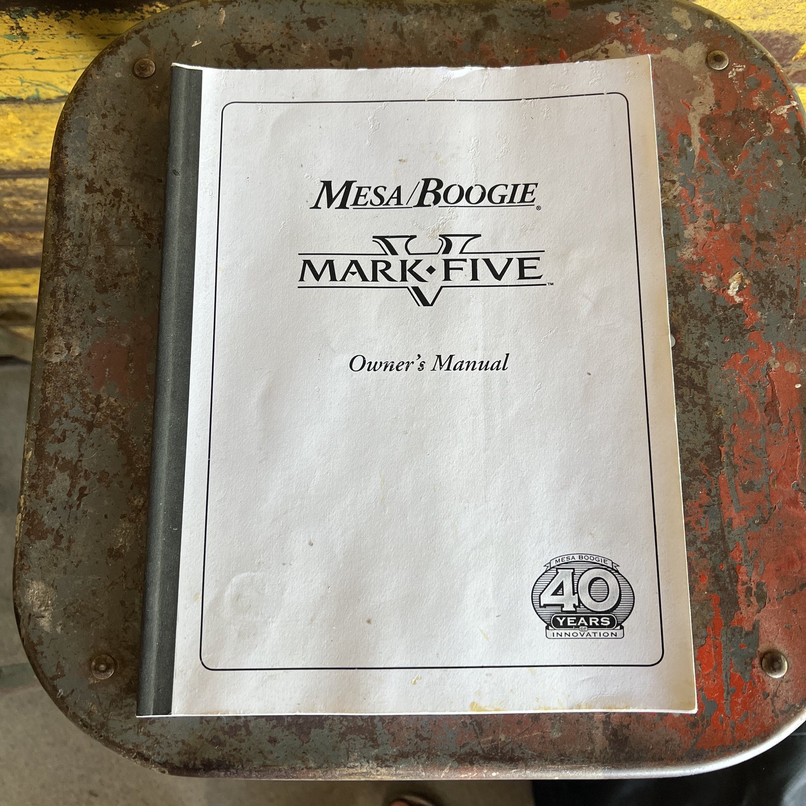 Mesa Boogie Mark Five 90-Watt Guitar Amp Head - Serial #MKV-009606 (2014-2015)