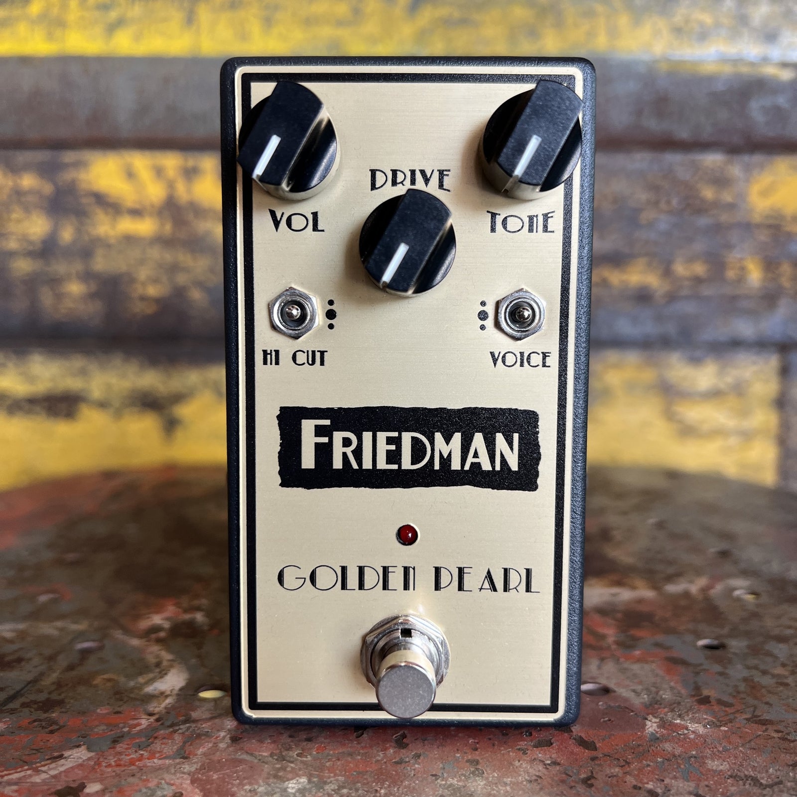Friedman Golden Pearl Transparent Overdrive Pedal - Excellent Condition