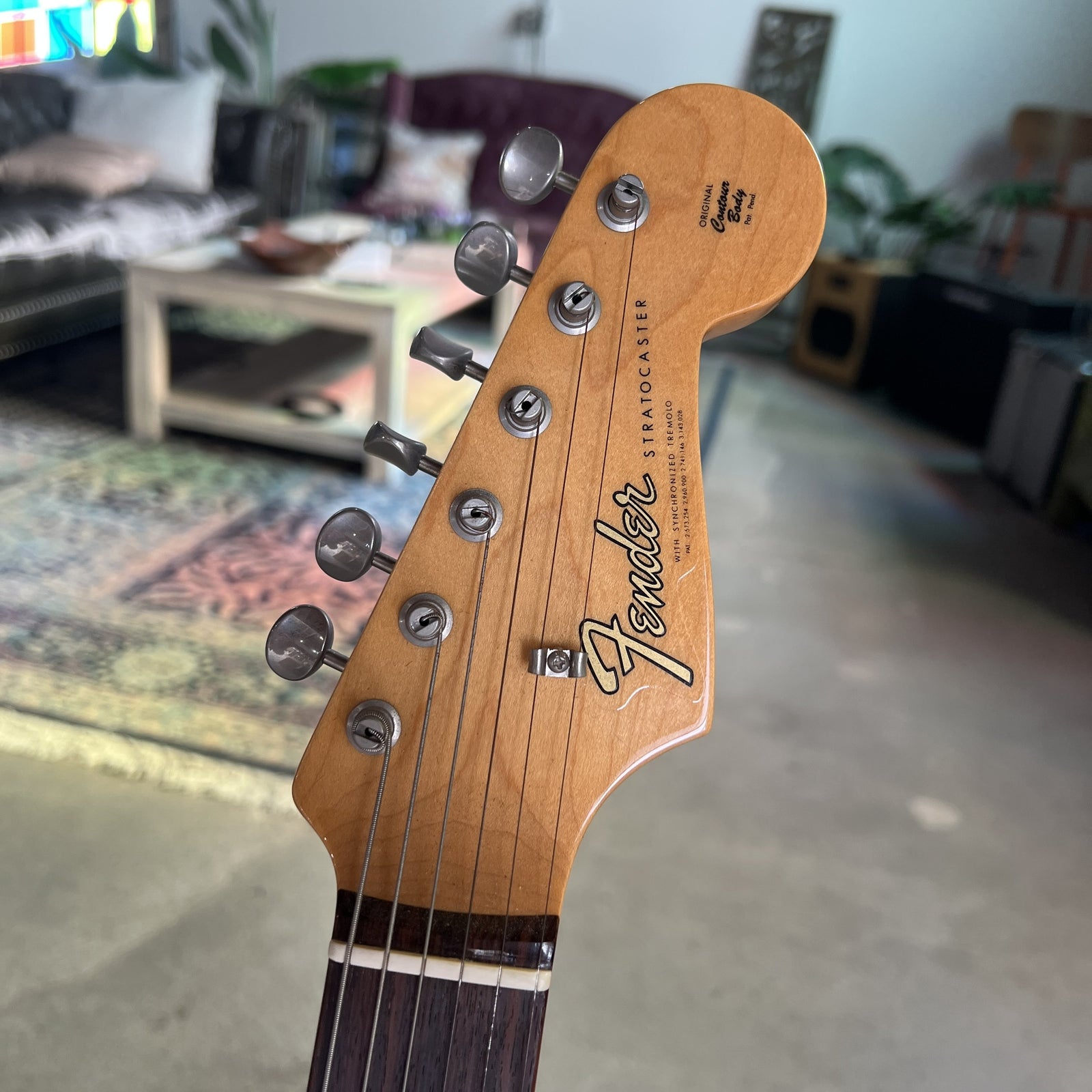 2022 Fender American Original '60s Stratocaster - Shell Pink