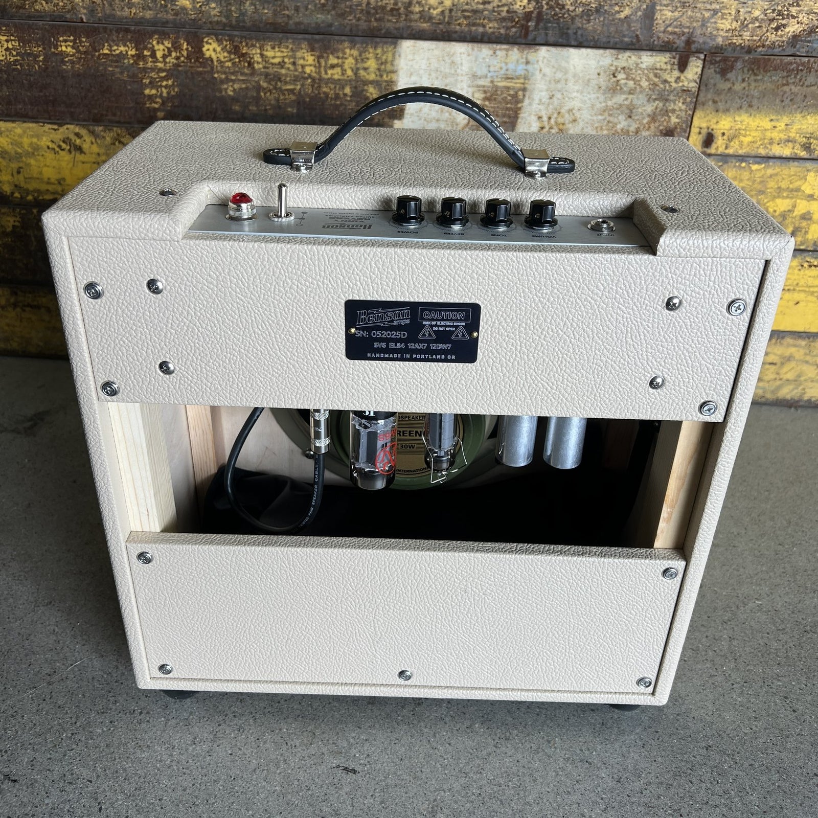 Benson Amps Vinny Reverb Combo - Blonde / Oxblood