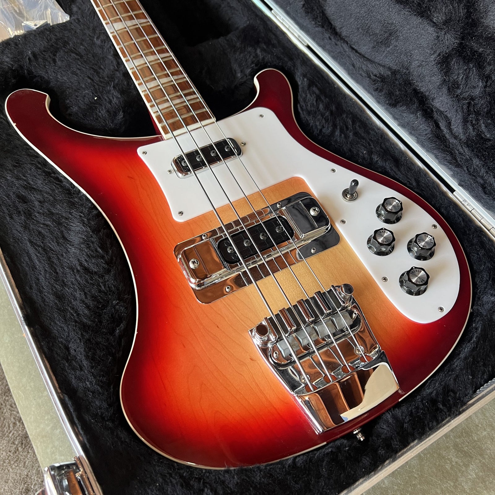 2013 Rickenbacker 4003 Bass Guitar in Fireglo – Excellent Condition with Original Case