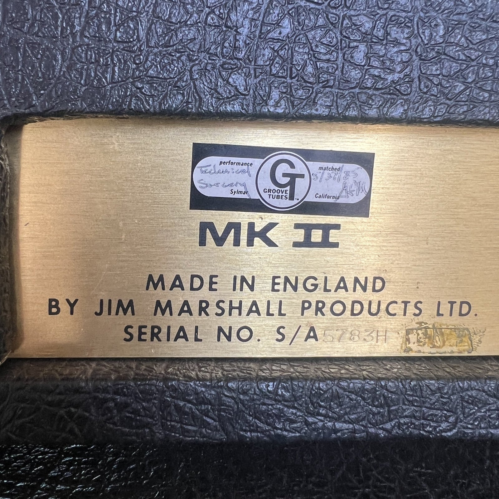 Vintage 1976 Marshall JMP 1987 MK II 50-Watt Lead Guitar Amplifier Head | Cottonwood Music Emporium