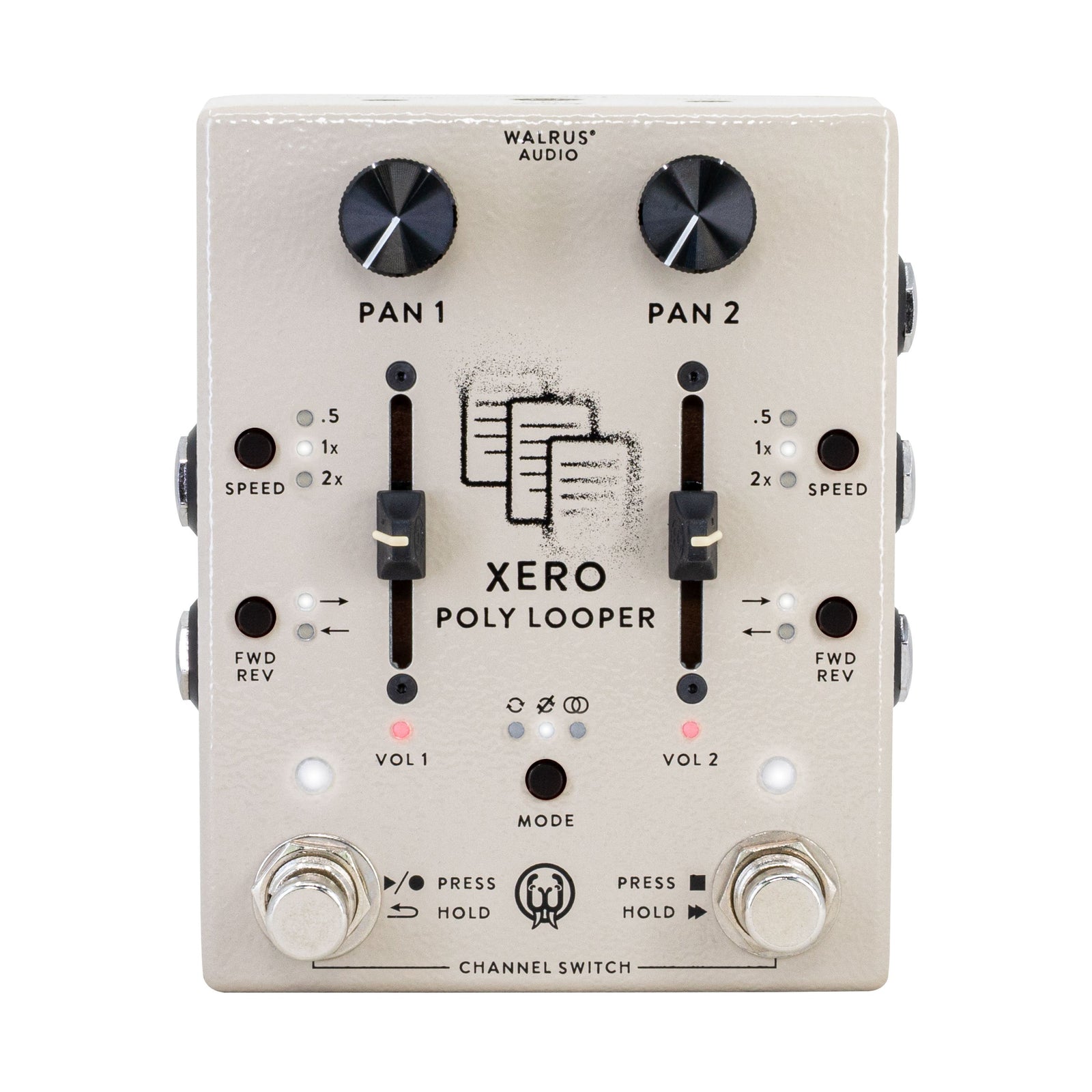 Walrus Audio Xero Polylooper - Cream