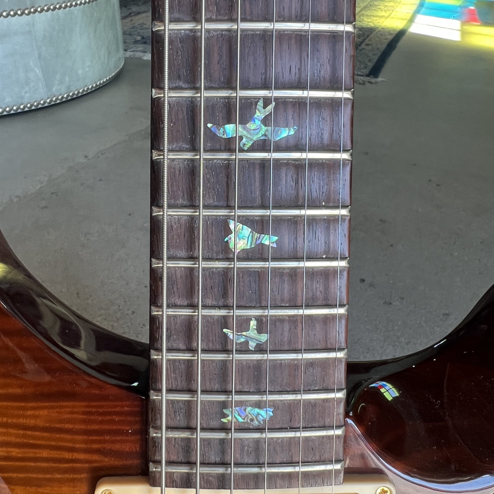 2006 PRS Custom 22 Figured Flame Maple Top - Bird Inlays & Gold Hardware