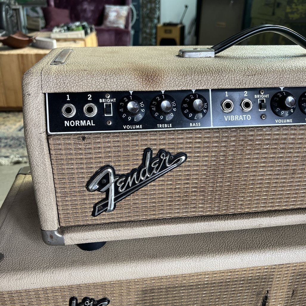 Vintage 1964 Fender Bandmaster w/2x12 Cabinet - Blonde